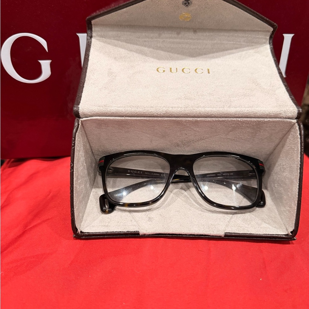 Gucci Black Designer Eyewear